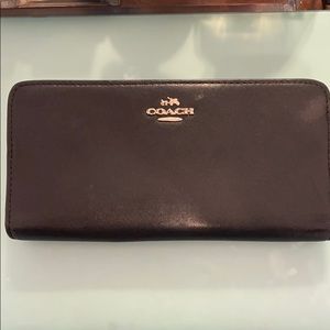 Coach wallet- Blk